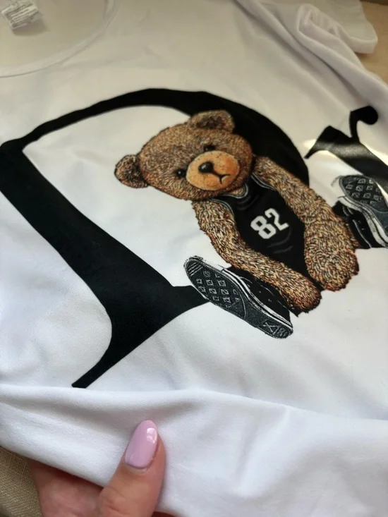 White bear t-shirt🧸 - Picture 5 of 6